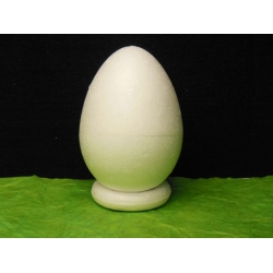 Jajko styropianowe, 10 cm.